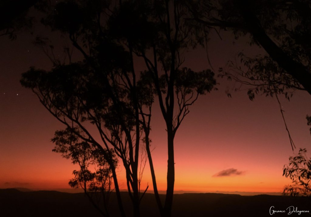 Sunset Photo of the Blue Mountains